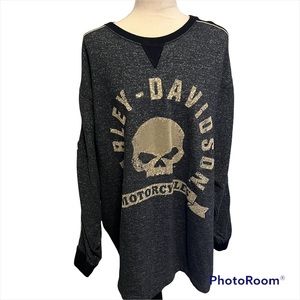 Harley Davidson Genuine Motorclothes Men’s Willy G Pullover Sweater, size 3XL